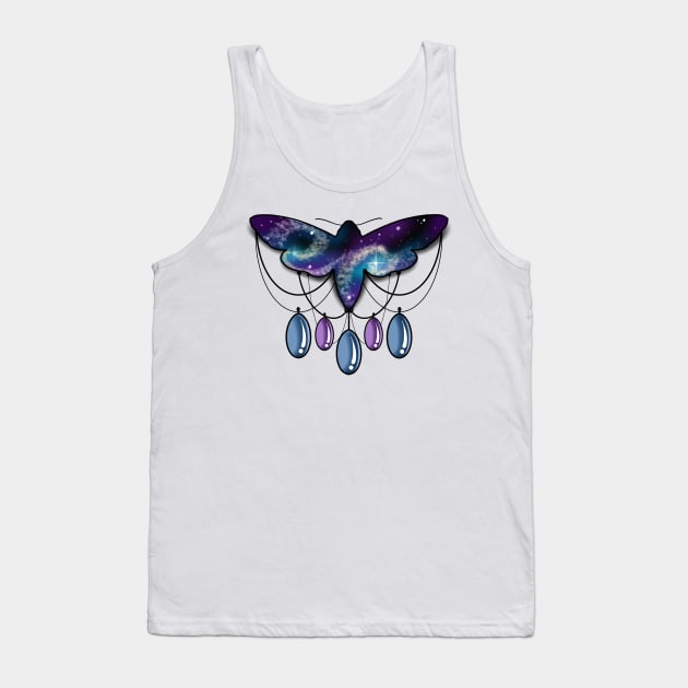 Winter Moth Tank Top by KarenWasHere